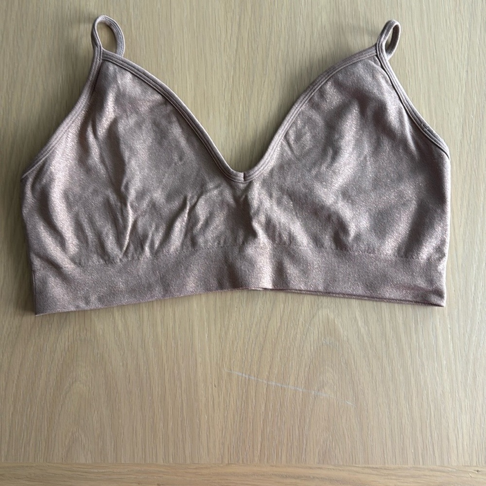 SKIMS Gold Tan Bandeau Intimates